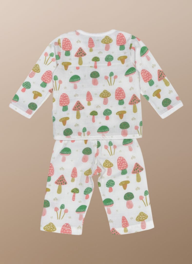 "Full Sleeve Jabla with Pant"  6-9M