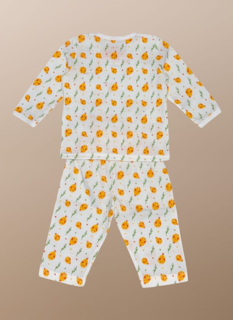 "Full Sleeve Jabla with Pant"  6-9M